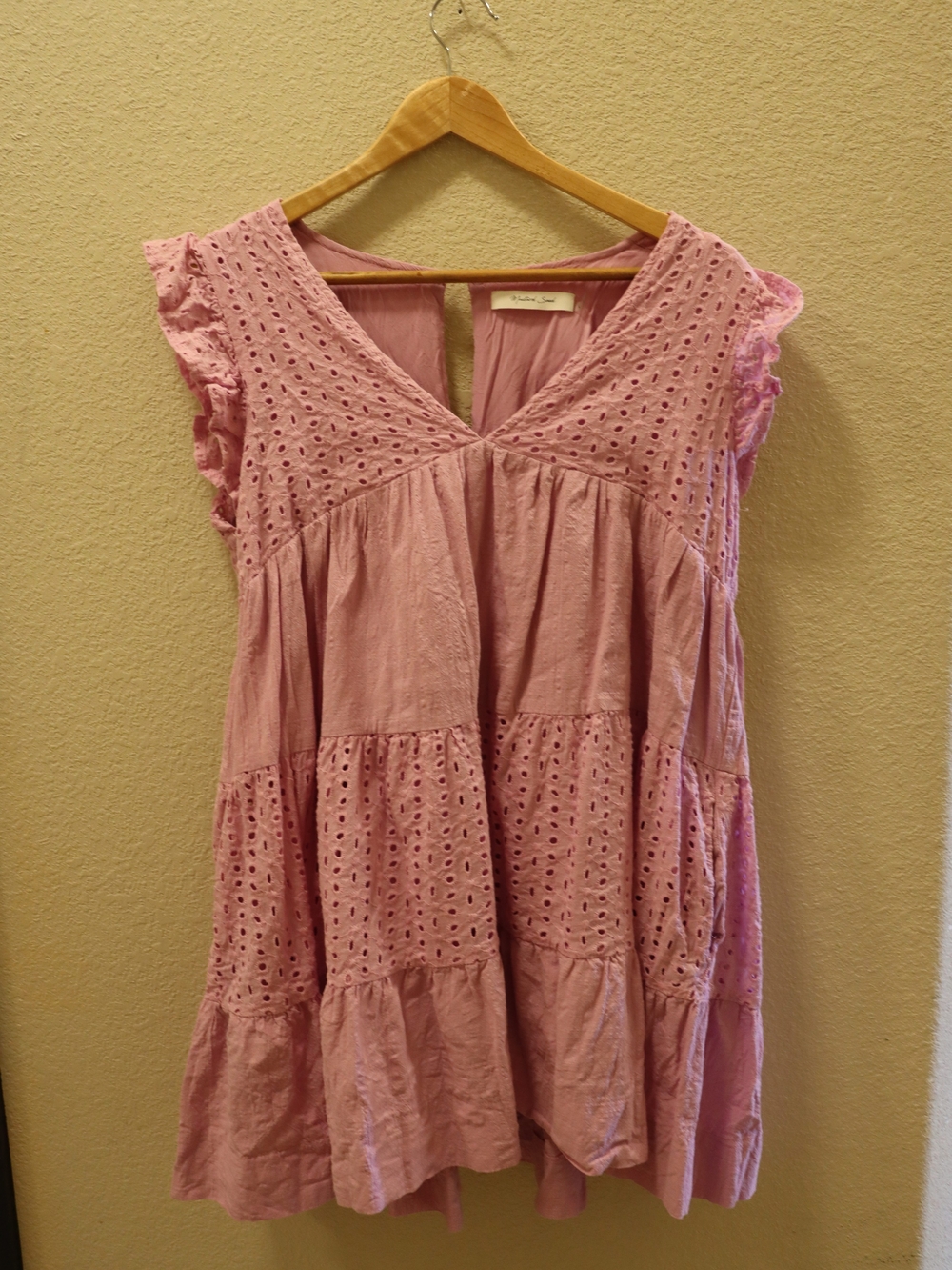 Mustard Seed Lillac Eyelet Sundress